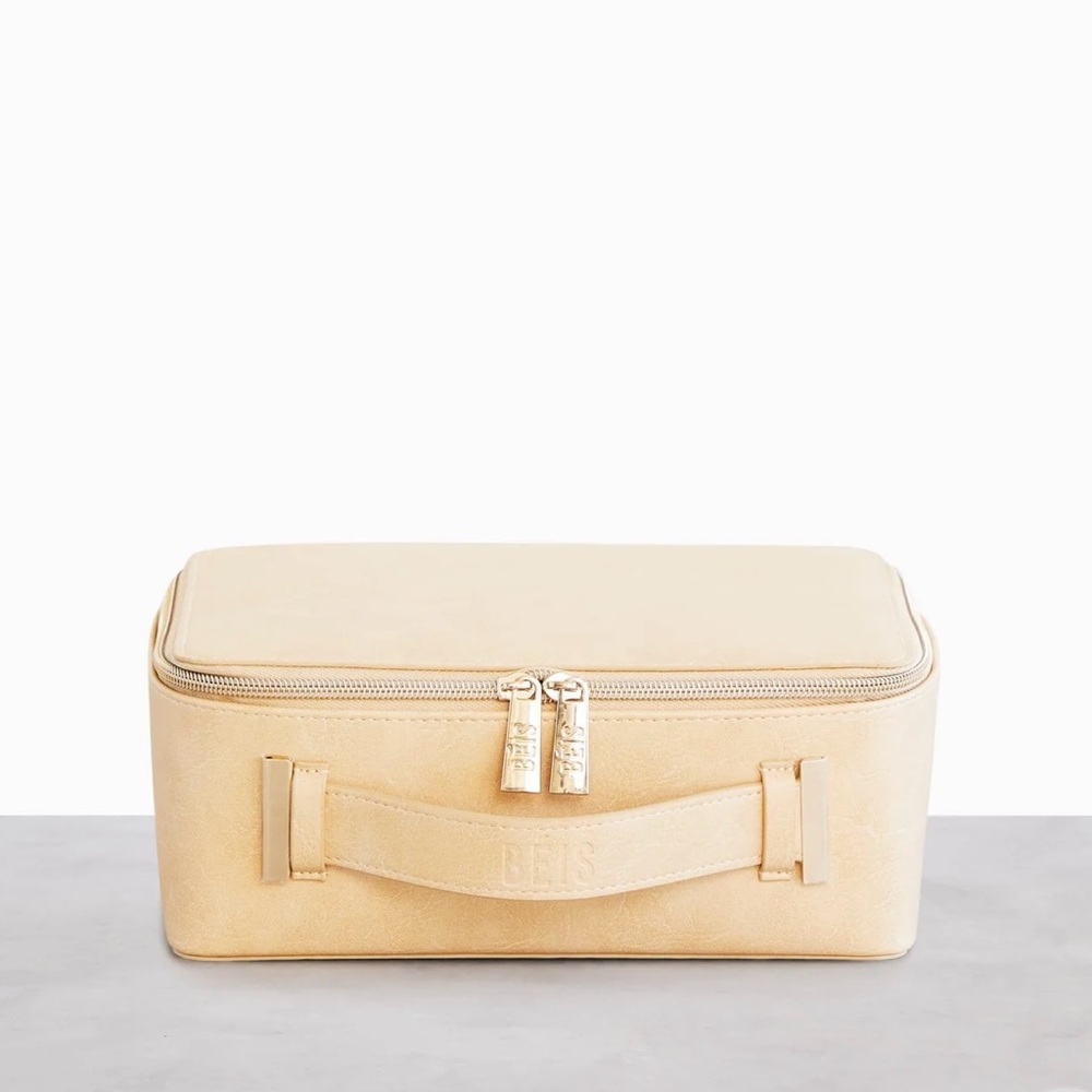 BEIS The Cosmetic Case in Beige